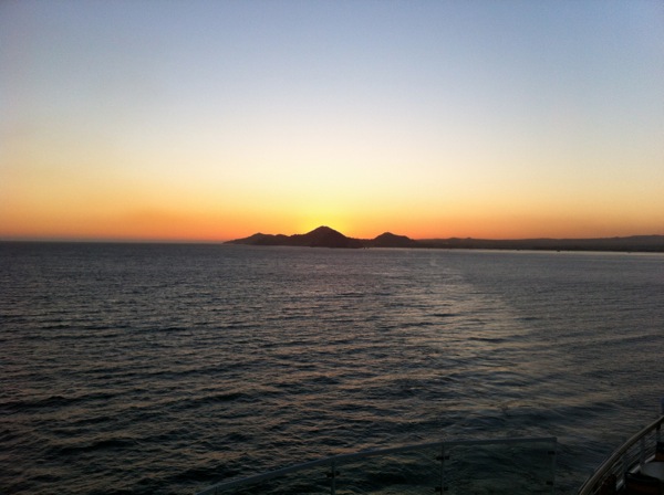 Sunset over Cabo